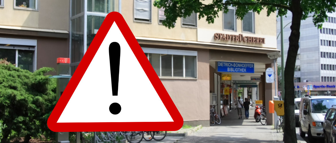 Wir renovieren für Sie!
Deshalb ist ab dem 27.9.24 die 1. Etage der Dietrich-Bonhoeffer-#Bibliothek leider gesperrt.
Mehr Infos dazu: wir-bieten-vielfalt-einen-ort.de/2024/09/18/spe…