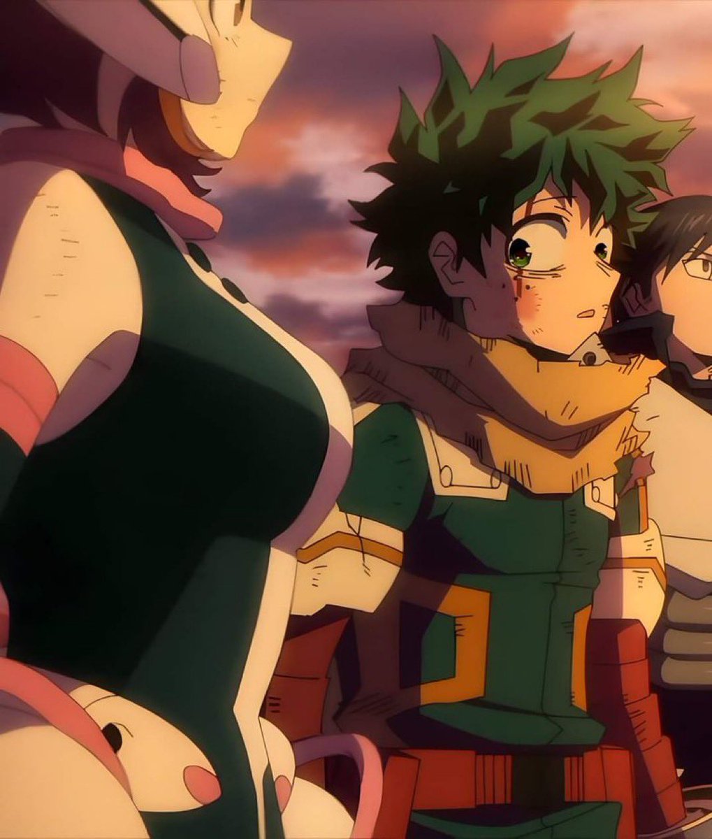 bakugokunn's tweet image. ah ouais Deku c’est ça tu fais HEIIIIN