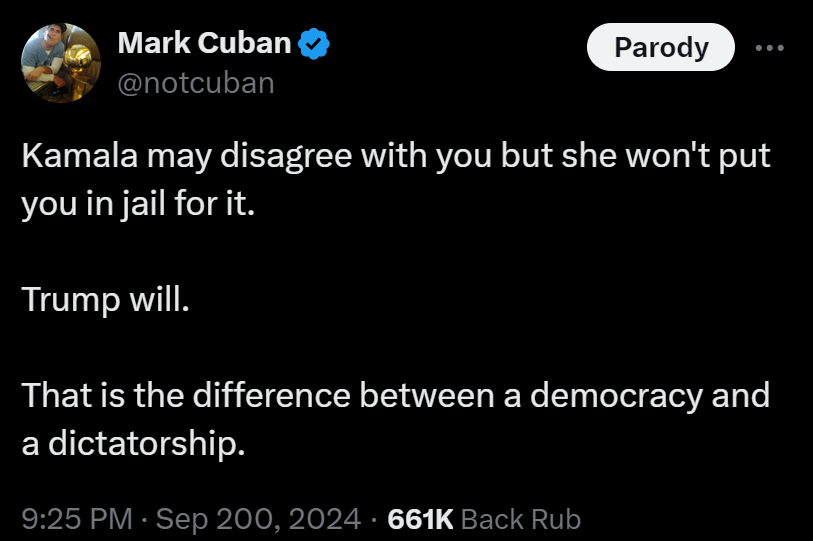 FaithRubPol's tweet image. Mark Cuban knows how to speak the bold truth against Trump 🔥