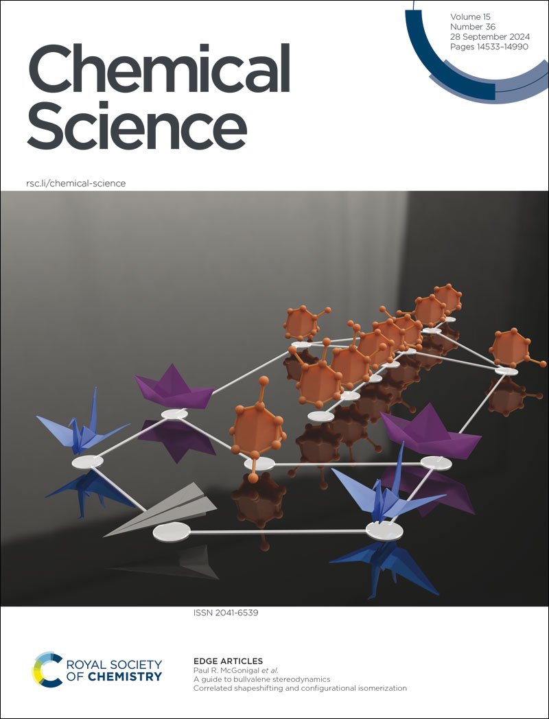 Issue 36 is here. Our front cover this week features Paul R. McGonigal, Conor Rankine et al. 'A guide to bullvalene stereodynamics'

doi.org/10.1039/D4SC03…

#ChemSciCovers