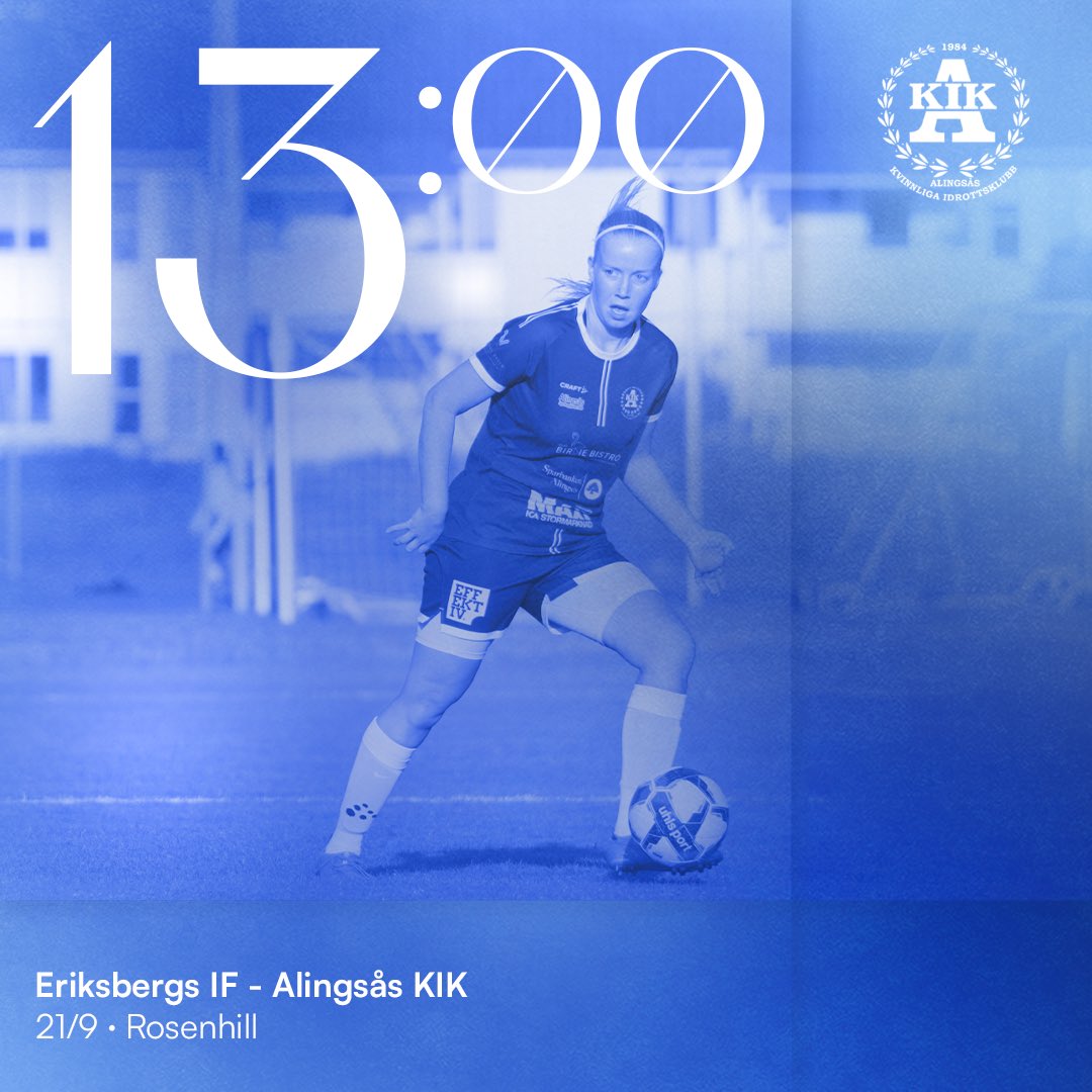 akikDAM's tweet photo. Imorgon är det lördag, vilket i vanlig ordning betyder match för seniortruppen. Imorgon beger vi oss till Rosenhill där Eriksbergs IF väntar. Matchstart 13:00 🤝🏼 https://t.co/dxkH3X5diW