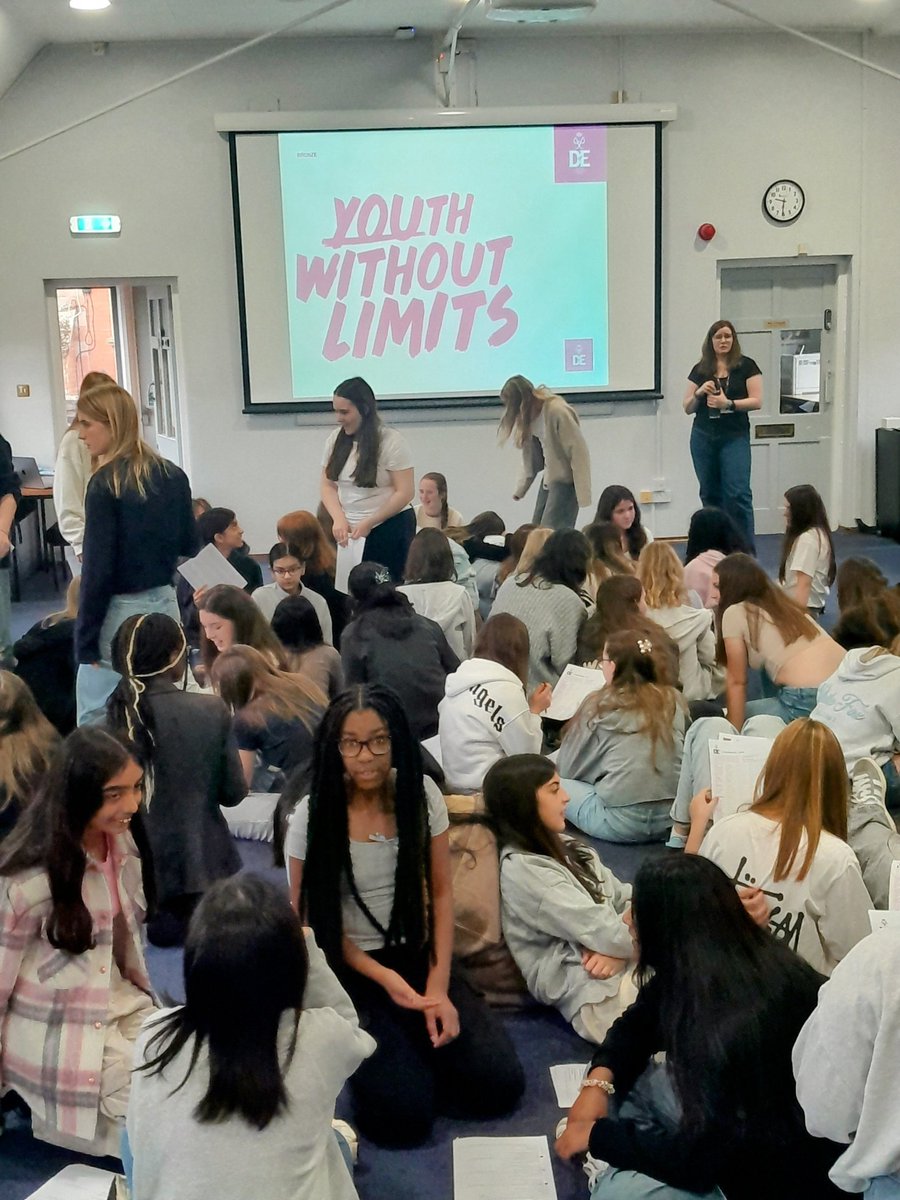 This morning saw the launch of 2 exciting awards- Bronze DofE for Year 9 and the new LHS 175 award for Y7! Looking forward to seeing their journeys! <a href="/LboroHSYear7/">Head of Year 7 - Jenny Day</a> <a href="/LboroHSHead/">Fiona Miles</a> <a href="/LboroHigh/">Loughborough High School</a> <a href="/LboroHSDofE/">Loughborough High DofE</a> <a href="/DofE/">The Duke of Edinburgh’s Award</a>