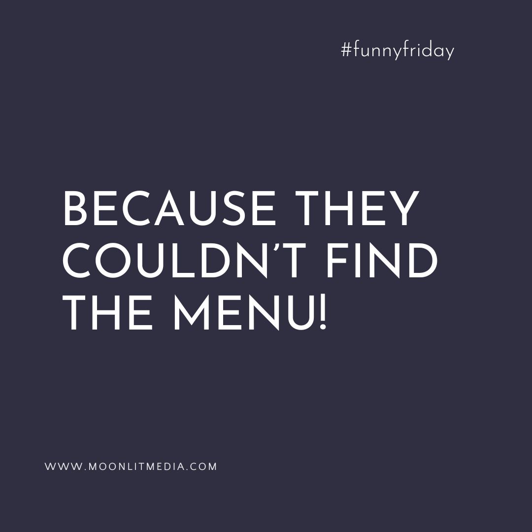 moonlitmediaAZ's tweet image. 🌐 A little web humor for your Friday morning! 😂 #moonlitmedia #FridayFun #TechLaughs