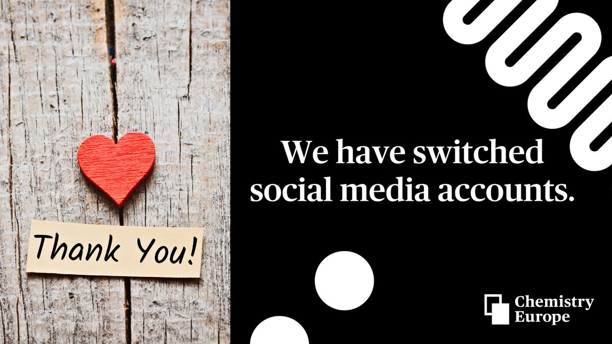 Thank you for your support! We will no longer post from this account. To keep up to date with the latest news, follow us on <a href="/ChemEurope/">Chemistry Europe</a>!