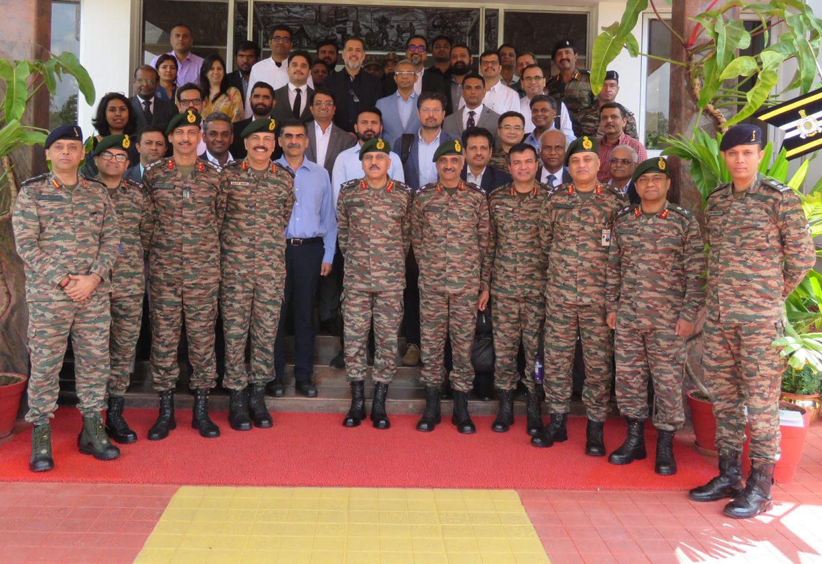 adgpi's tweet image. #IndianArmy along with Industry and Academia conducted a path-breaking ideation on Artificial Intelligence #AI. Deputy Chief of Army Staff #DCOAS(IS&amp;amp;C) chaired focused deliberations on Leveraging #AI for Digital Transformation at the #AI Forum 2024, held at the ASC Centre and…