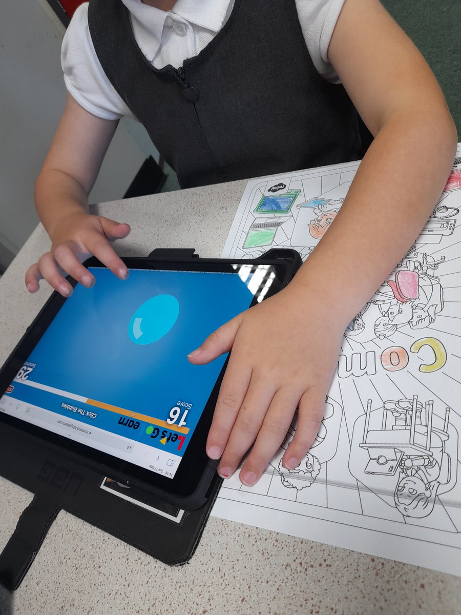 Year 1 looked how to use an iPad correctly, we looked at how to switch an iPad on, use the home button and how to use the QR code scanner. Children then completed an activity where they needed to recognise the correct shape to touch. <a href="/Flomellynews/">Florence Melly Community Primary School</a>
#flomellyear1 #flomellycomputing