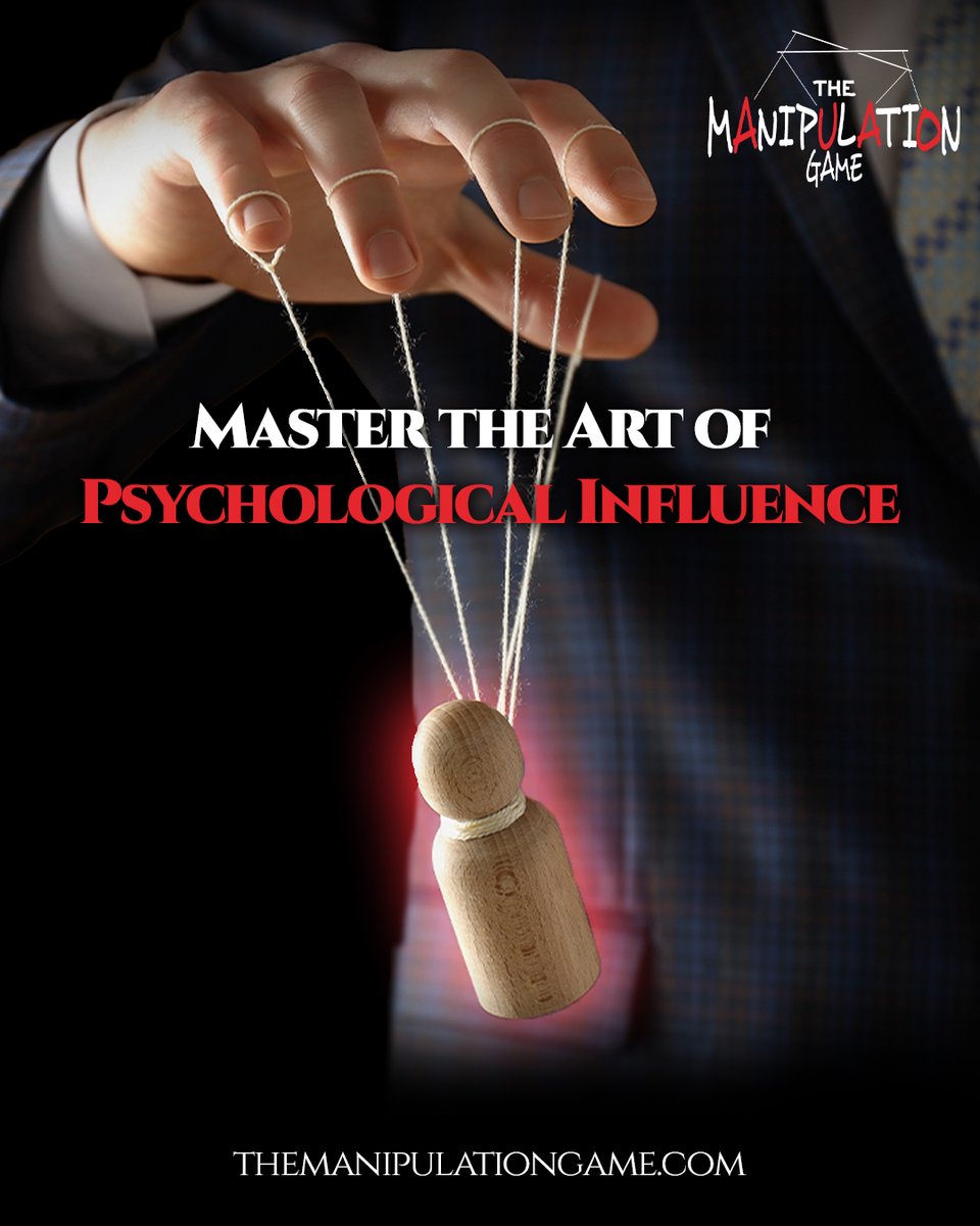 manipulationgme's tweet image. &quot;Explore the world of #psychologicalinfluence and master the art of #subtlemanipulation. ✨ #Guidedecisions, #swayopinions, and #dictateoutcomes with #advancedstrategies.

 👉 themanipulationgame.com

#psychologicalinfluence #manipulationstrategies #control #personalitytraits