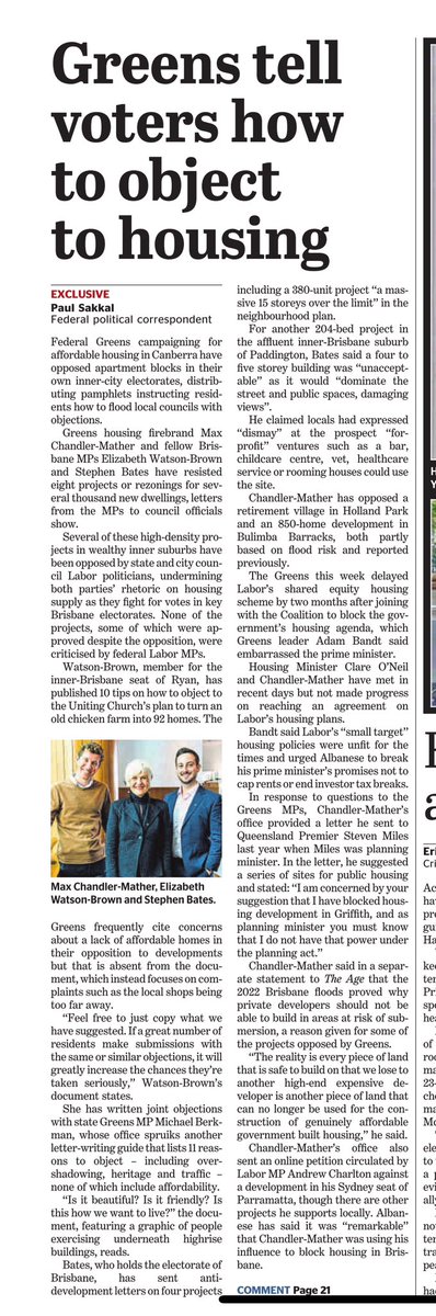 The Greens love to talk about the housing crisis - but all they do is talk. 

Now, they're teaming up with the Liberal Party to block more housing being built. 

Labor doesn't just talk about wanting more affordable housing, we’re doing the work to make it happen. #springst