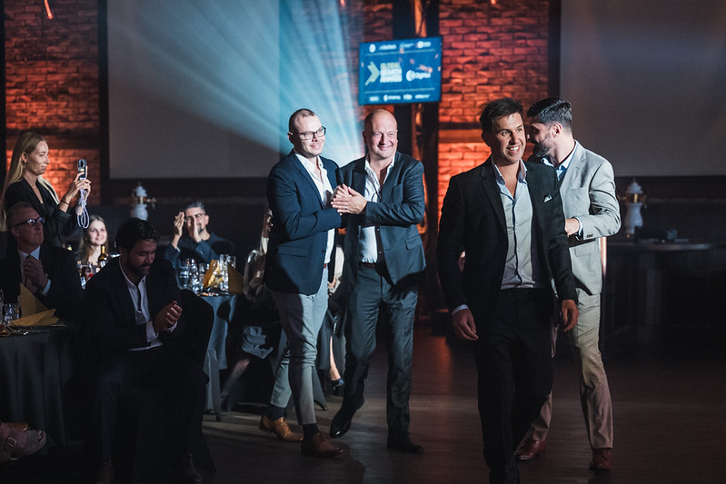 SomebodyDigital's tweet photo. We're on top of the world after being recognised on a global stage at the #GlobalSearchAwards in Krakow last night.

We took home the trophies for:

🏆 Best Use of PPC
🏆 Best Integrated Campaign

Thank you @dontpanicevents and @DiginiusLTD  for organising these industry awards. https://t.co/T2ZtVGgt0h