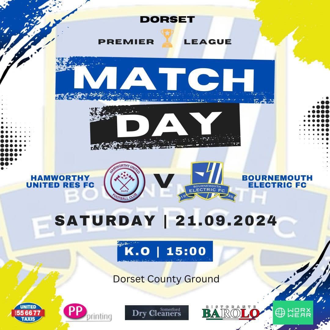 bmouth1electric's tweet image. The first team are away vs @HamworthyUtdFC Saturday to keep this run going!
This means the reserves our playing their first game at the club and it’s free entry, come on down! 
Sunday also has some action packed games not to be missed! With the reserves playing at the club! ⚡️