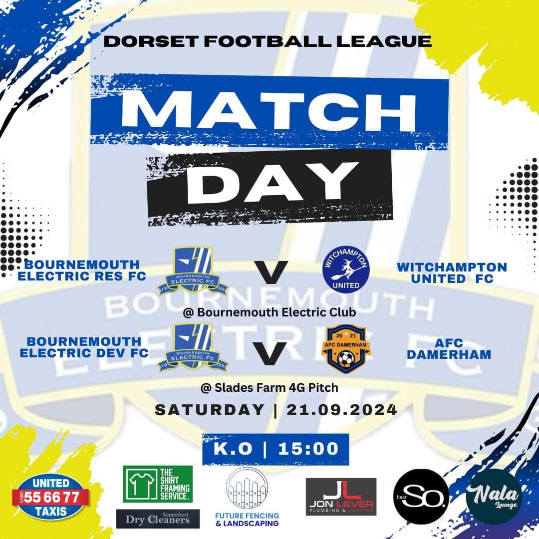 bmouth1electric's tweet image. The first team are away vs @HamworthyUtdFC Saturday to keep this run going!
This means the reserves our playing their first game at the club and it’s free entry, come on down! 
Sunday also has some action packed games not to be missed! With the reserves playing at the club! ⚡️