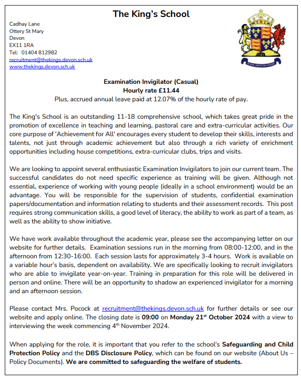 TheKing'sSchoolOSM (@kingsschoolosm) on Twitter photo 