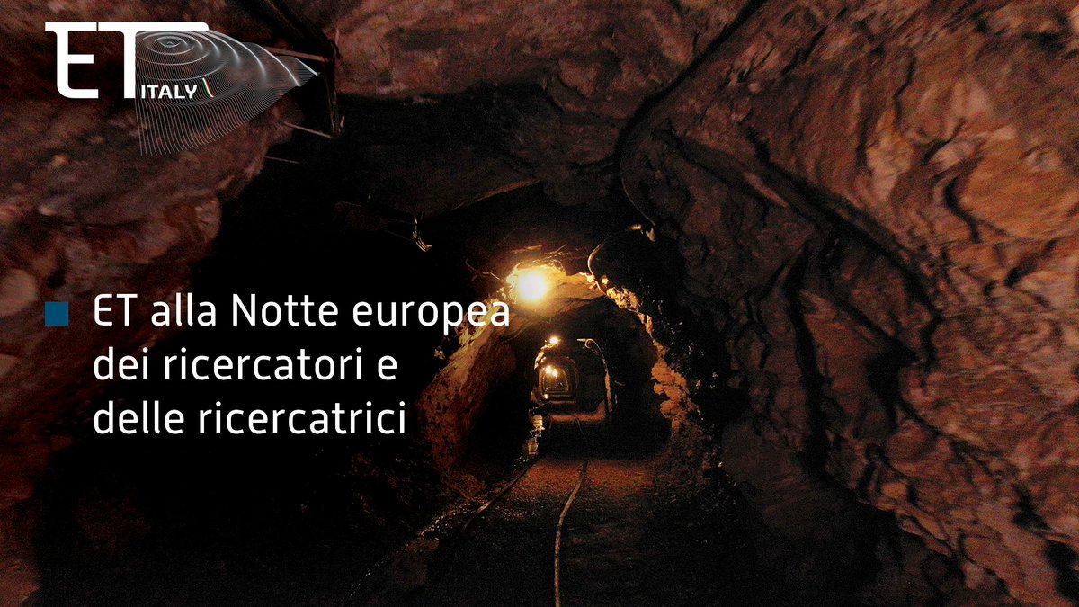Einstein Telescope IT (@et_italia) on Twitter photo Venerdì 27 settembre ritorna l'appuntamento annuale dedicato al racconto della ricerca scientifica. #EinsteinTelescope sarà al centro di numerosi eventi e pre-eventi a Cagliari, Nuoro e Sassari, città incluse nella rete <a href="/sharpernight/">SHARPER Night</a>.
Scopri di più 👉 einstein-telescope.it/2024/09/20/et-… Venerdì 27 settembre ritorna l'appuntamento annuale dedicato al racconto della ricerca scientifica. #EinsteinTelescope sarà al centro di numerosi eventi e pre-eventi a Cagliari, Nuoro e Sassari, città incluse nella rete <a href="/sharpernight/">SHARPER Night</a>.
Scopri di più 👉 einstein-telescope.it/2024/09/20/et-…
