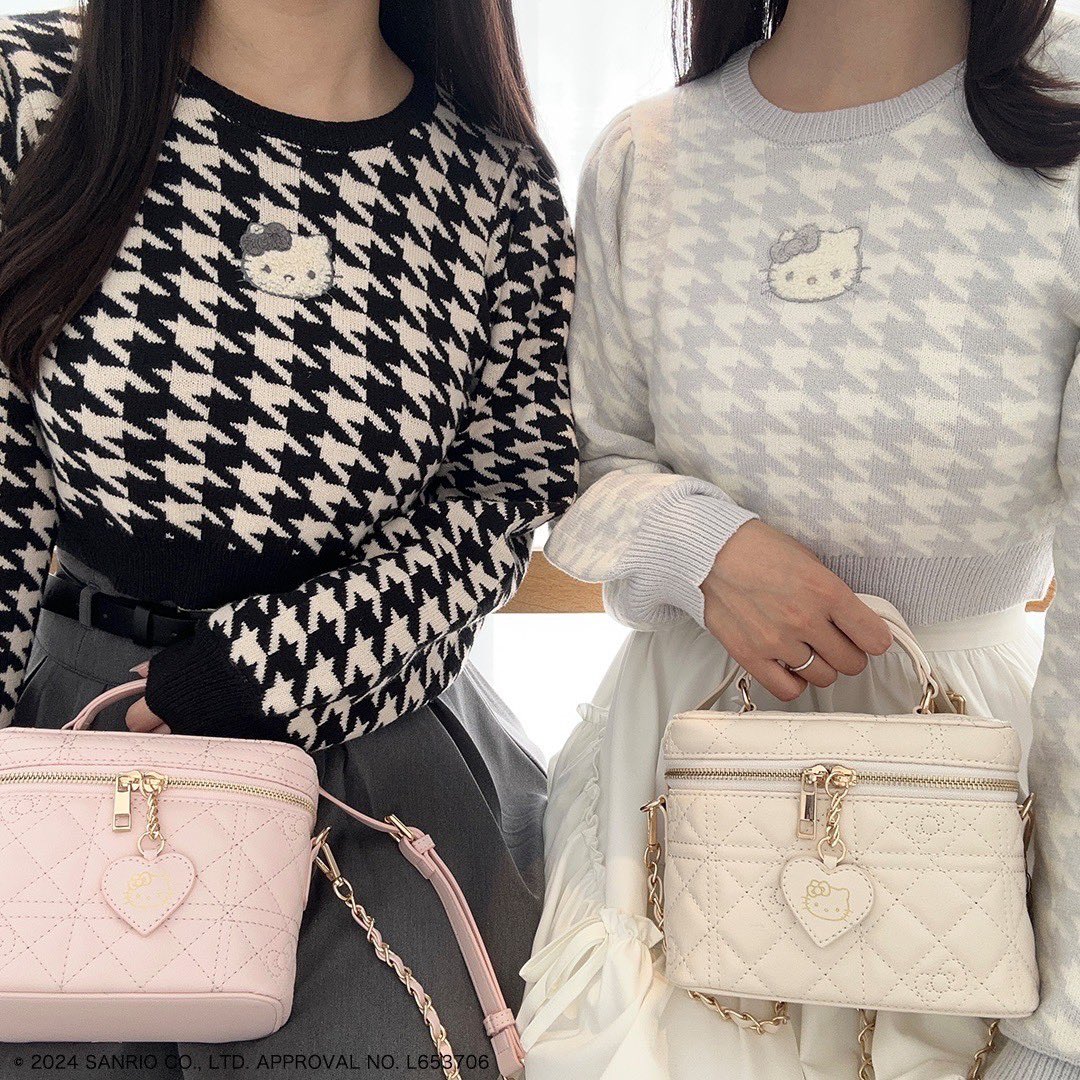 Hello Kitty collaboration♡ この度、誕生50周年を迎えたハローキティ