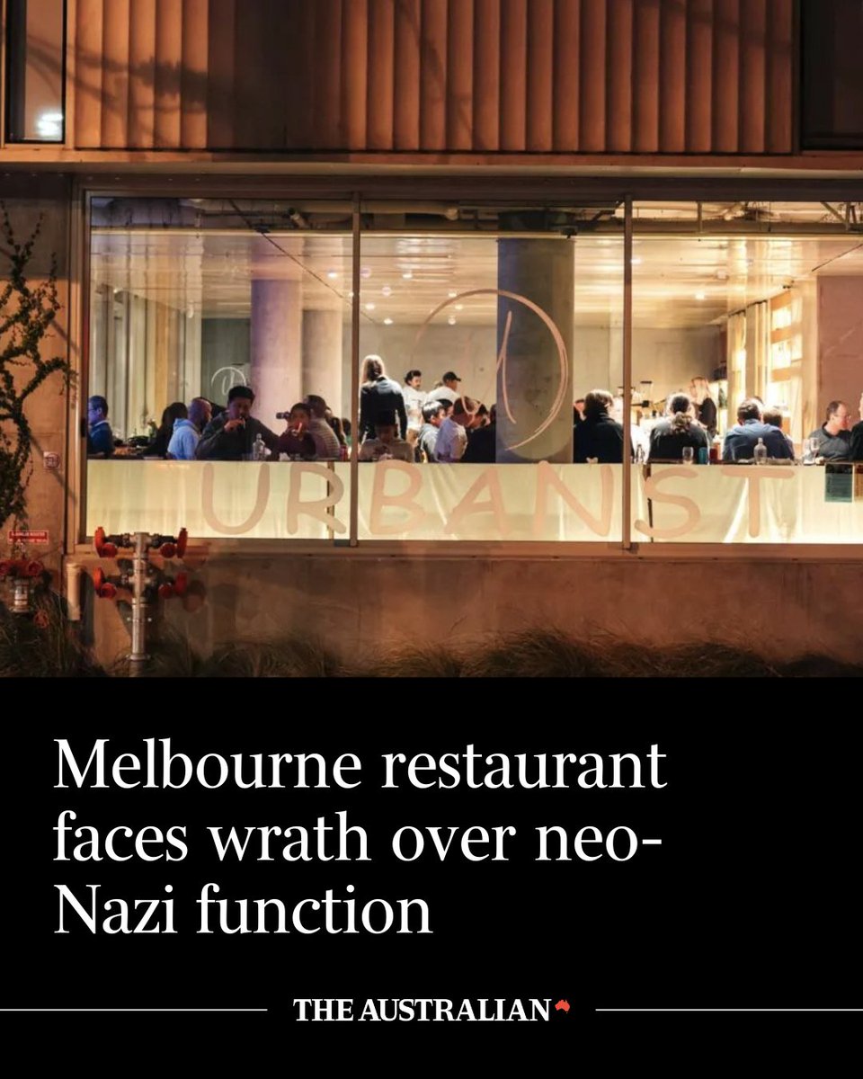 australian's tweet image. Teal MP Zoe Daniel says a gathering by the National Workers Alliance will ‘exacerbate anxiety’ among Jewish constituents, as the eatery that hosted the function says it will likely be forced to close down: bit.ly/3XOOHPc