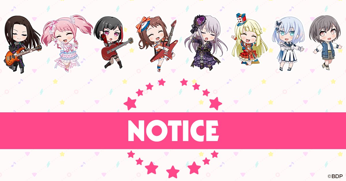 BanG Dream! GBP tweet media