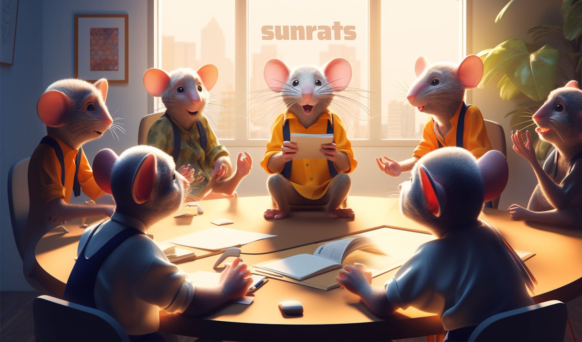 Join a project where the community isn’t just along for the ride—they’re driving it. #Sunrats is made for everyone, together.