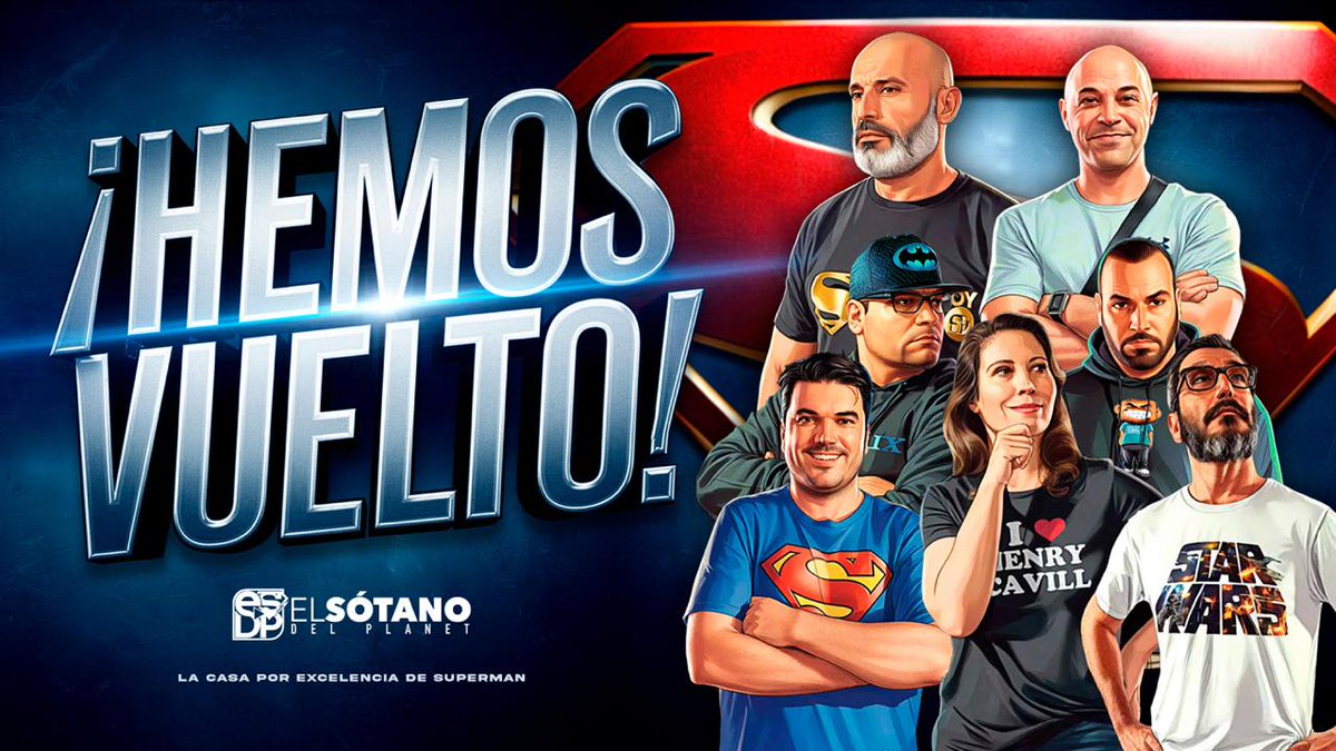 SotanoPlanet's tweet image. 🔥VUELVE EL SÓTANO DEL PLANET-VIERNES  23:30🔥 YouTube youtube.com/live/WNPvU_TlL… y Twitch twitch.tv/elsotanodelpla… 
#HOLA 
#SotanoReturns 
#Volvemos