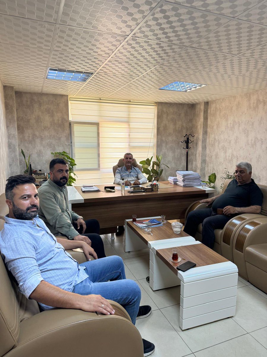 "Genç Girişimciler Kurulu Başkan Yardımcımız Sayın Mehmet Yıldızsoy ve beraberindeki heyet, Şanlıurfa Besi OSB Müdürü Bilal Demir’i ziyaret etti. Görüşmede hayvancılık sektörüne dair önemli istişarelerde bulunuldu. #GençGirişimciler #Şanlıurfa #Hayvancılık"

<a href="/RHisarciklioglu/">Rifat Hisarcıklıoğlu</a>