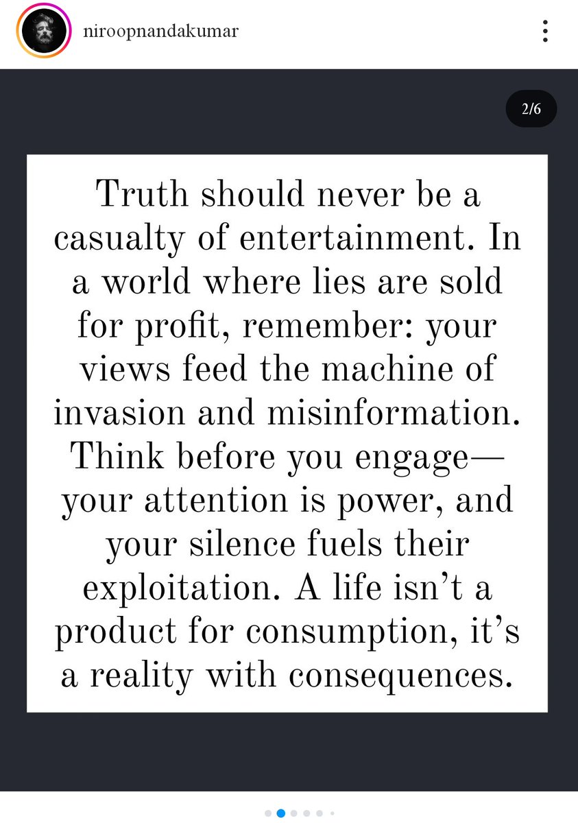 Anbudan_Missy's tweet image. I think #Niroop stands on the side of #PriyankaDeshpande as expected

I agree his valid accusation on  vijaytv by saying not to keep silence and damage the women&apos;s life for the sake of your trp! 

#CWC5 #Manimegalai #VijayTelevision