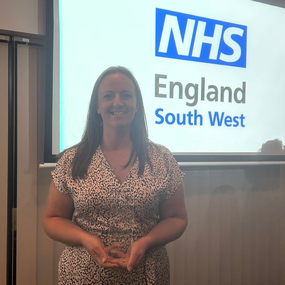 Dorset County Hospital NHS Foundation Trust (@dchft) on Twitter photo Congratulations to Jody from our Community Children’s Nursing team who earlier this week won the NHS South West Primary and Community Nursing Award for ‘Above and Beyond Nursing’. Well done Jody! 👏🎉 #TeamDCH <a href="/nhsengland/">NHS England</a> <a href="/NHSSW/">NHS South West</a> Congratulations to Jody from our Community Children’s Nursing team who earlier this week won the NHS South West Primary and Community Nursing Award for ‘Above and Beyond Nursing’. Well done Jody! 👏🎉 #TeamDCH <a href="/nhsengland/">NHS England</a> <a href="/NHSSW/">NHS South West</a>