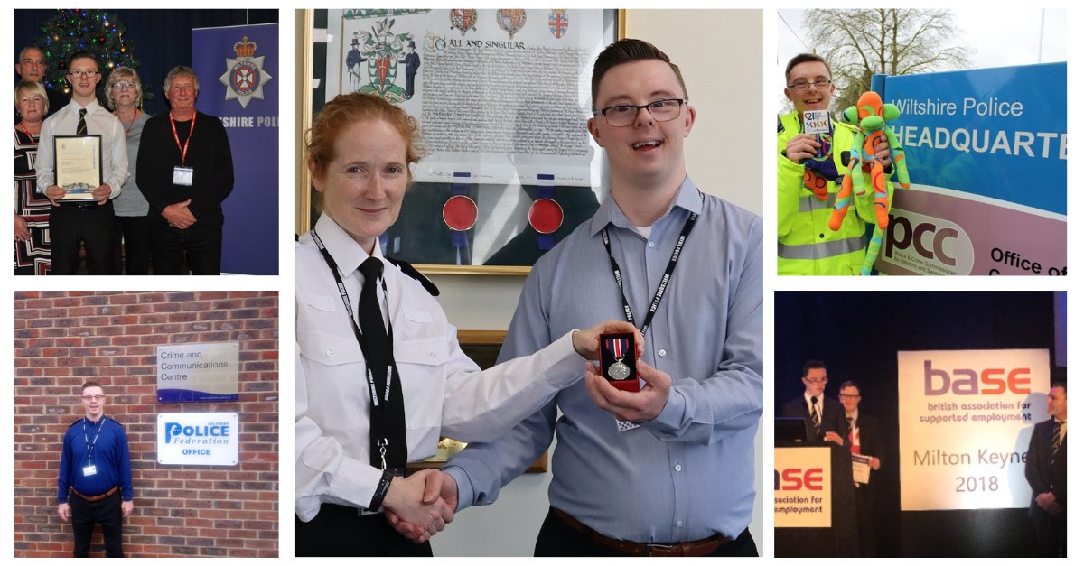 CELEBRATING eight years of success!

Luke Newton celebrates his 8 year work anniversary with Wiltshire Police as an Administrator in the Crime &amp; Communications Centre.

Read about his journey and achievements here: loom.ly/skfI8Cc