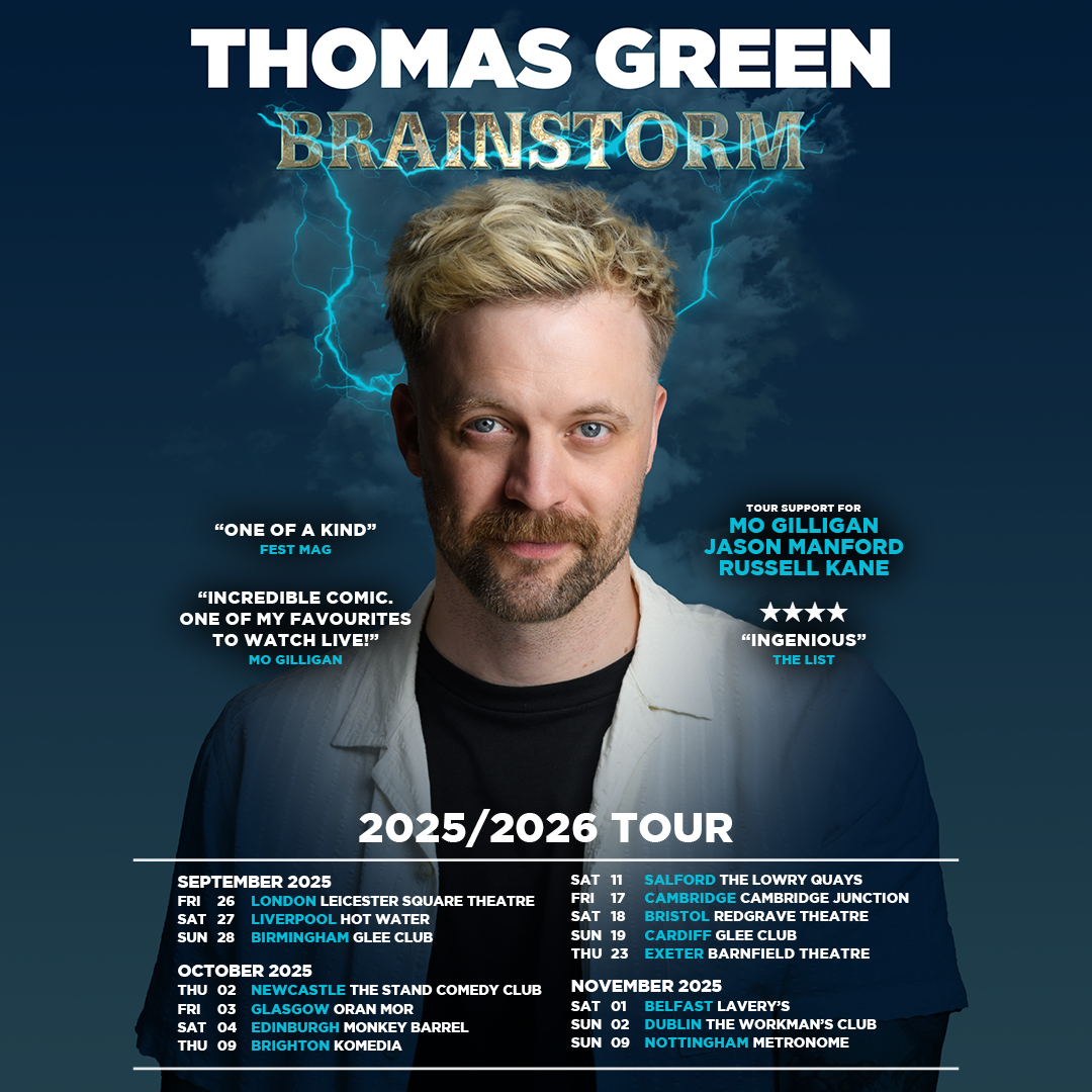 ticketmasteruk (@ticketmasteruk) on Twitter photo On sale now 🎤 Aussie comedian Thomas Green brings his brand new show BRAINSTORM to venues across the country.
Grab your tickets 🎟️ >> bit.ly/3MQE4oZ
<a href="/iamthomasgreen/">Thomas Green</a> On sale now 🎤 Aussie comedian Thomas Green brings his brand new show BRAINSTORM to venues across the country.
Grab your tickets 🎟️ >> bit.ly/3MQE4oZ
<a href="/iamthomasgreen/">Thomas Green</a>