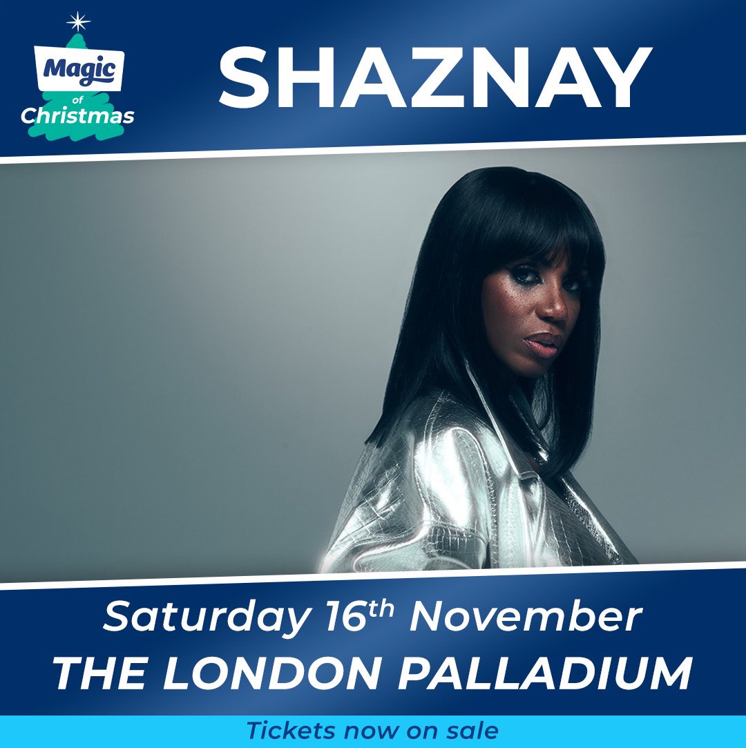 I look forward to performing at the London Palladium on Saturday, 16th November, for Magic Of Christmas.

Tickets available now🖤 <a href="/magicfm/">Magic Radio</a> 

🎟️: ticketmaster.co.uk/magic-of-chris…