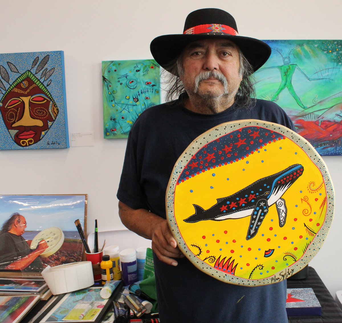 The Daily Drum
Today I am featuring a Humpback Whale.
The whale spirit animal is the earth’s record keeper for all time. 
Have a Great Week-End!