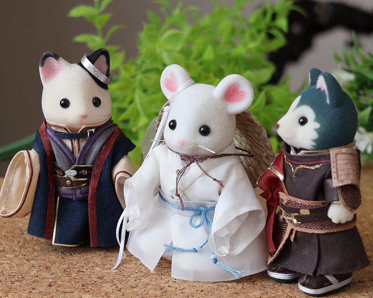 風信と慕情！弓を持たせるのが大変で大変で…😵
 #TGCF  #天官赐福