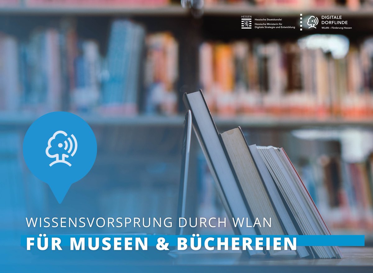 𝐆𝐞𝐰𝐮𝐬𝐬𝐭 𝐰𝐢𝐞? 𝐆𝐞𝐰𝐮𝐬𝐬𝐭 𝐰𝐨! 𝐅𝐫𝐞𝐢𝐞𝐬 𝐖𝐋𝐀𝐍 𝐟ü𝐫 𝐌𝐮𝐬𝐞𝐞𝐧 &amp; 𝐁ü𝐜𝐡𝐞𝐫𝐞𝐢𝐞𝐧 🏫📚
Pflanze deine Digitale Dorflinde, dort, wo Wissen zählt: Gib Museen &amp; Büchereien einen Informationsvorsprung durch freies Internet. 🛜
👉hessen-wlan.de/de/kontakt.html