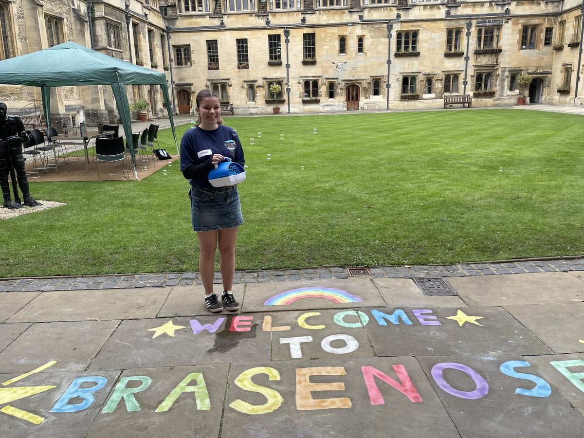 We have a bubble machine. Checkmate, all other colleges 
#OxOpenDays 
<a href="/UniofOxford/">University of Oxford</a> <a href="/OxOutreach/">Oxford Undergraduate Admissions</a>