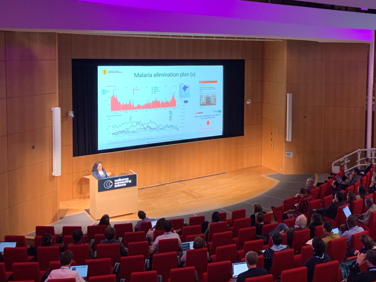 Dionicia Gamboa, from the <a href="/CayetanoHeredia/">Universidad Peruana Cayetano Heredia</a>, highlights the challenges of eliminating malaria in Peru, where many Plasmodium vivax infections are asymptomatic and submicroscopic. 🇵🇪
This makes genomics an essential tool. #GEM2024