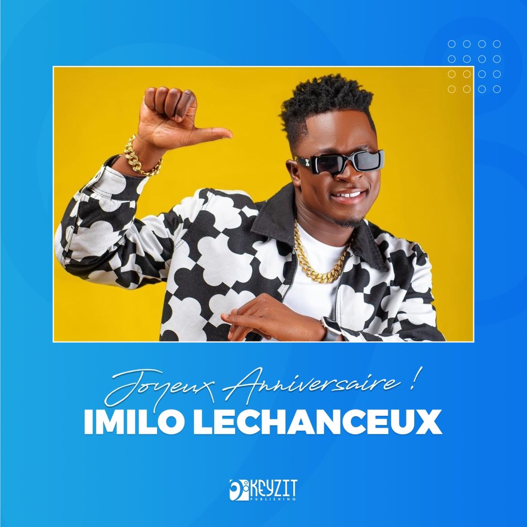 keyzit_ci's tweet image. Toute l’équipe de @keyzit_music souhaite un joyeux anniversaire à @imilo_lechanceux ! 🎂🎊🎉

𝗤𝘂𝗲 𝗹𝗮 𝗷𝗼𝗶𝗲, 𝗹𝗮 𝗽𝗮𝗶𝘅, 𝗹𝗮 𝘀𝗮𝗻𝘁𝗲́ 𝗲𝘁 𝗹𝗲 𝘀𝘂𝗰𝗰𝗲̀𝘀 𝗹’𝗮𝗰𝗰𝗼𝗺𝗽𝗮𝗴𝗻𝗲𝗻𝘁 ! 🎂🎉

#ImiloLeChanceux #KeyzitPublishing #KeyzitCI #KeyzitAfrica #AfricanMajor