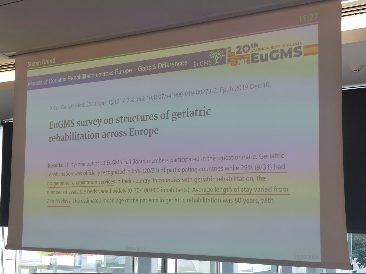 Aoife McCarthy (@aoifemccarthyot) on Twitter photo Stefan Grund highlights the heterogeneity in #GeriatricRehabilitation models and access to rehabilitation disciplines across Europe. What can we do to level the playing field for #olderadults? #EUCOGER <a href="/HSEMidWest/">HSE Mid West</a> #HSCPs <a href="/EuGMSSociety/">EuGMS - European Geriatric Medicine Society</a> Stefan Grund highlights the heterogeneity in #GeriatricRehabilitation models and access to rehabilitation disciplines across Europe. What can we do to level the playing field for #olderadults? #EUCOGER <a href="/HSEMidWest/">HSE Mid West</a> #HSCPs <a href="/EuGMSSociety/">EuGMS - European Geriatric Medicine Society</a>