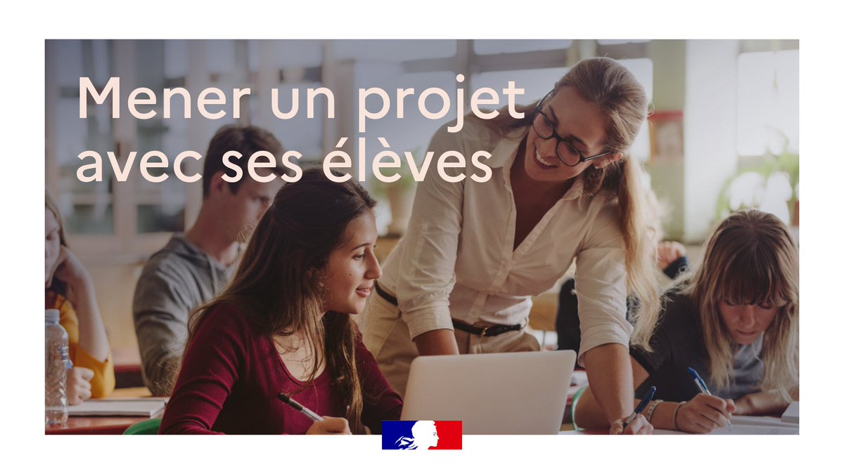 Eduscol's tweet photo. Vous souhaitez mener un projet pour motiver vos élèves, travailler des compétences disciplinaires ou transversales, favoriser le travail collaboratif ?

Retrouvez toutes les informations pour mettre en place vos actions éducatives en #EAC #EMC #EMI... 🔎 https://t.co/DOzIyE7dK0 https://t.co/D2btRRpRFP
