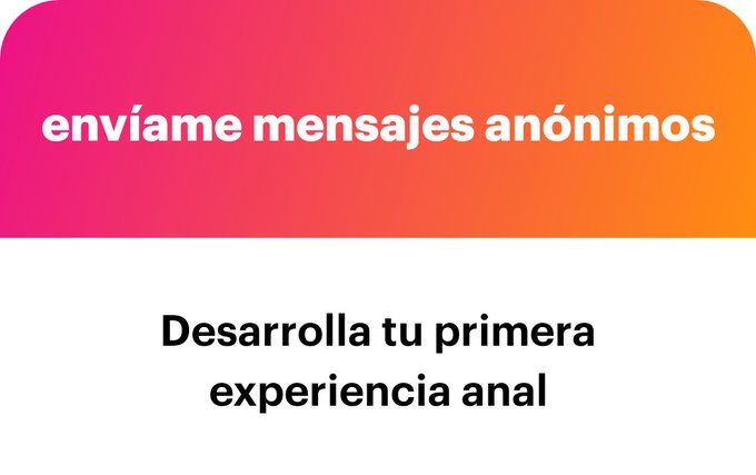 Pues como lo primera vez por el co&ntilde;o jejeje Se propone probarlo y al principio duele bastante, pero al