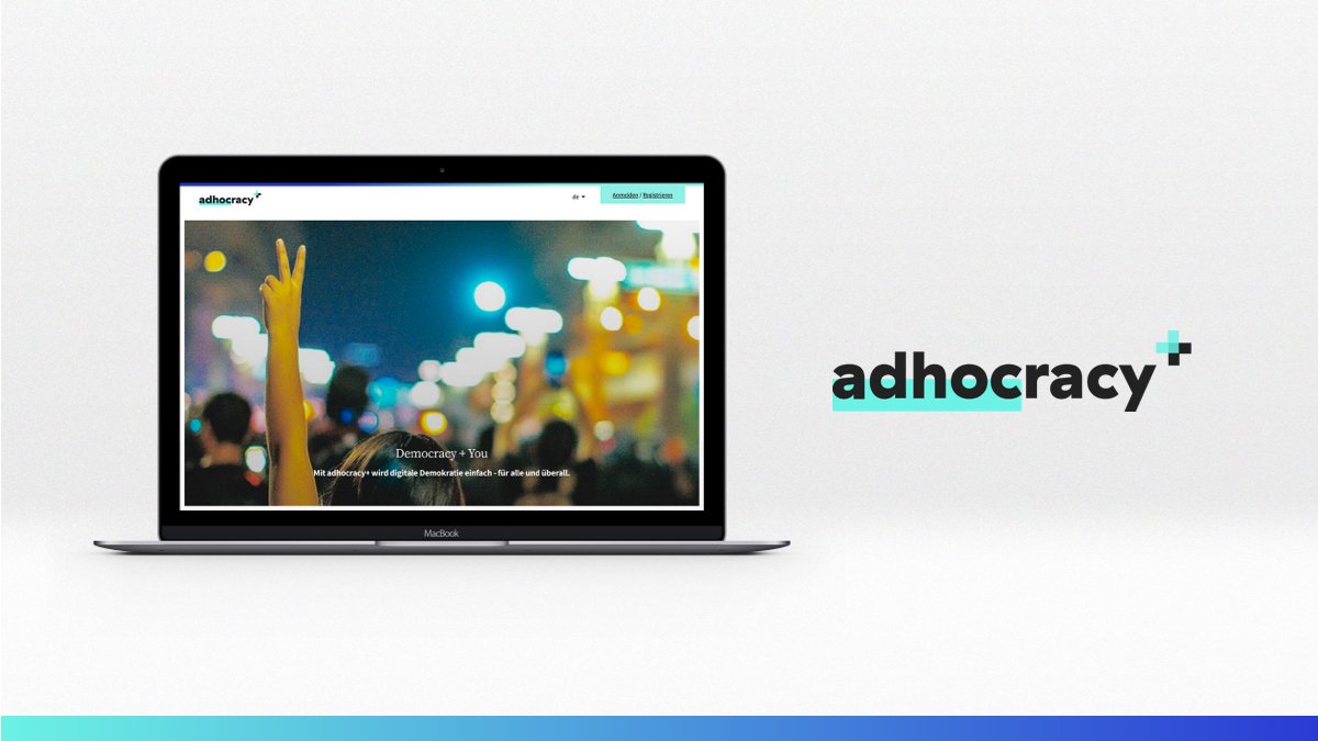Ihr seid auf der Suche nach einer Beteiligungs-Software für eure Stadt, Kommune oder Organisation? 
In unserem kostenfreien Online-Workshop am 26.09 um 14:30 Uhr erfahrt ihr mehr über unsere Plattform #adhocracy! Jetzt anmelden: adhocracy.plus/info/intro-wor…