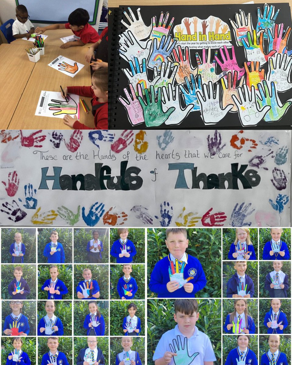 CarePicture's tweet photo. Over the last few weeks, schools and care homes across the UK have been taking part in the Hand in Hand campaign!

The aim - to design a hand shape to show what makes you unique, and share it with others!

👉 Did you participate? https://t.co/hXpKSjGYA1