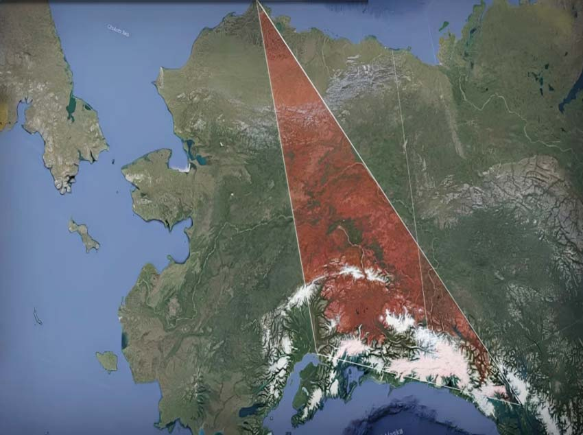 Udayindiaonline's tweet photo. Enigma of Alaska Triangle :Myths, Legends, and Unexplained Disappearances

▶️ Alaska Triangle covers a vast portion of the state's wilderness
▶️ Alaska Triangle is believed to be a hotspot for disappearances
#Alaska #TRIANGLE #alaskatriangle #Trending 
https://t.co/QxWzHU9qY8 https://t.co/fEXo6lkmoH