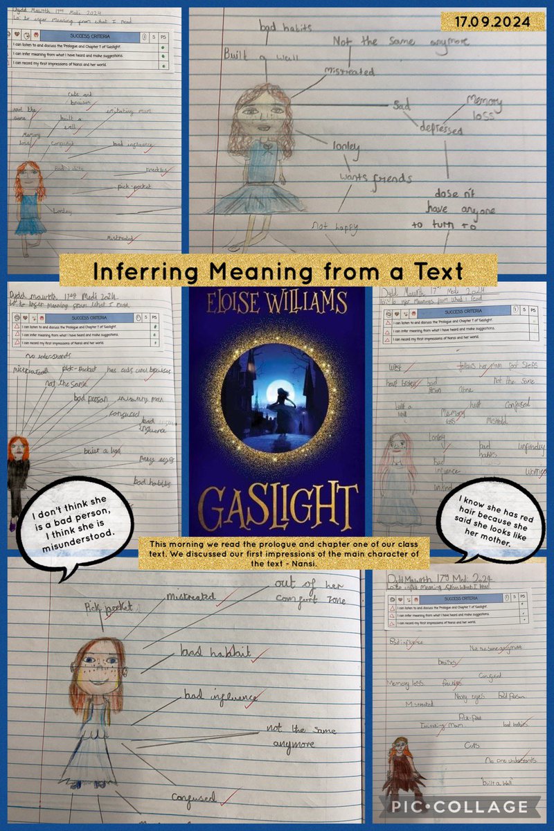Pentwynmawr Primary School (@pentprimary) on Twitter photo This week in Dosbarth Merlin we started a brand new text! We are reading ‘Gaslight’ by <a href="/Eloisejwilliams/">Eloise Williams</a>
We have used inference to consider the main character and the plot of the text.
<a href="/HEADMPS/">Mr J Harris</a> #ambitiouscapablelearners This week in Dosbarth Merlin we started a brand new text! We are reading ‘Gaslight’ by <a href="/Eloisejwilliams/">Eloise Williams</a>
We have used inference to consider the main character and the plot of the text.
<a href="/HEADMPS/">Mr J Harris</a> #ambitiouscapablelearners