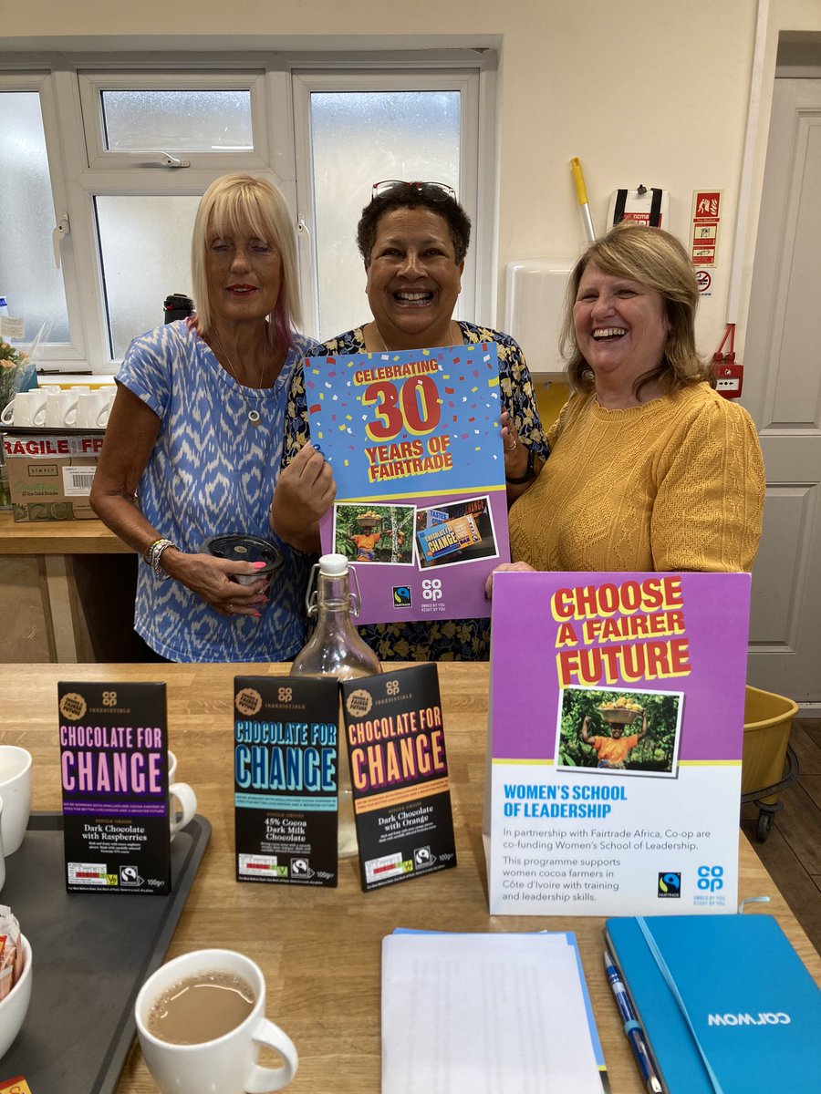 From Beavers and Cub groups to the fantastic Di’s Diamonds social group it was great being out and about speaking and educating everyone about #FairtradeFortnight . Not forgetting <a href="/coopuk/">Co-op</a> excellent goodies
