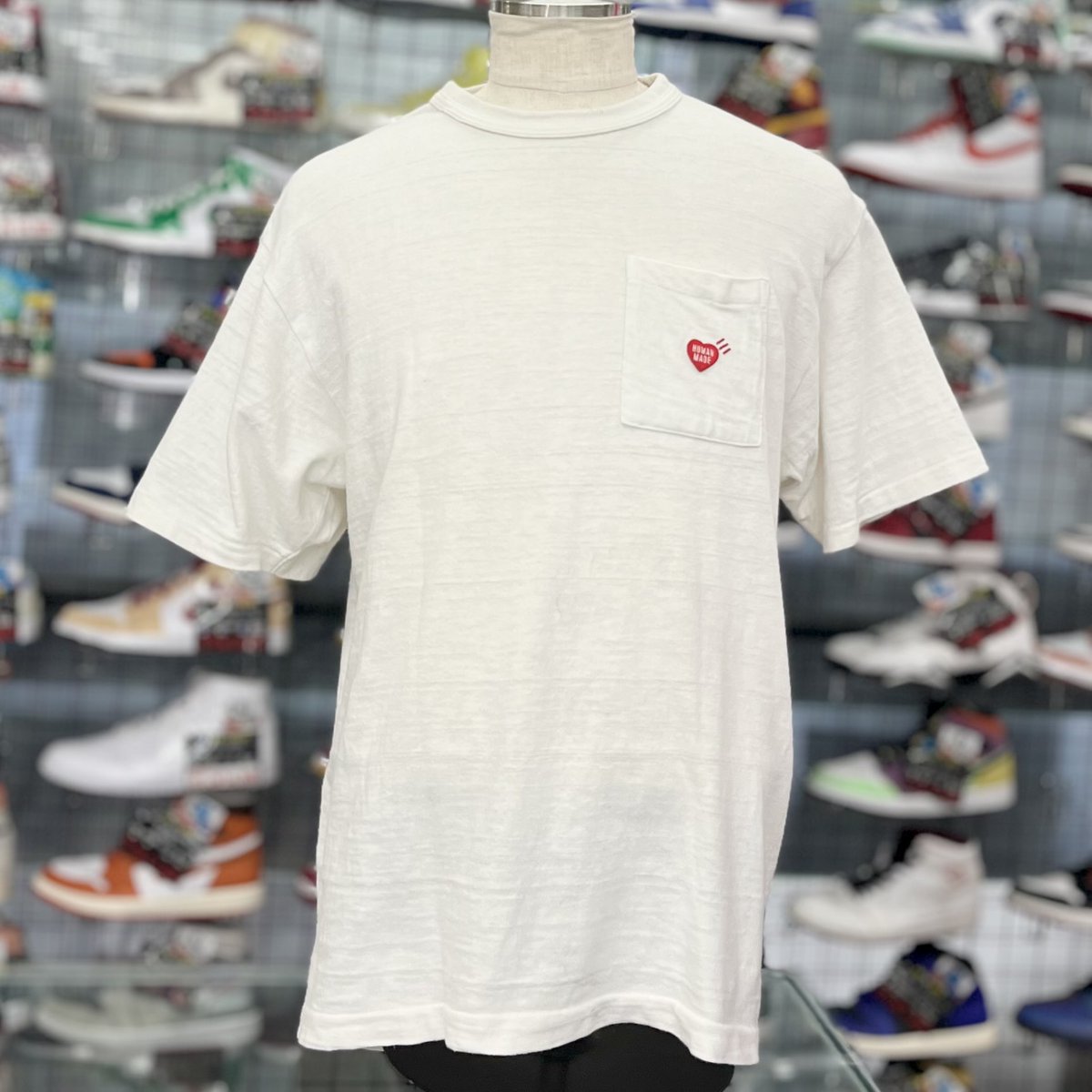 YFurugi's tweet photo. 【#HUMANMADE】
POCKET T-SHIRT

size︰L
状態︰B
¥6,380 (in tax)

🌟秋・冬物も積極的に買取しております❕✨
ぜひ #やちかん にお持ちください（´-`）.｡oO

https://t.co/YJi4UKpdvM https://t.co/05ah08DURL