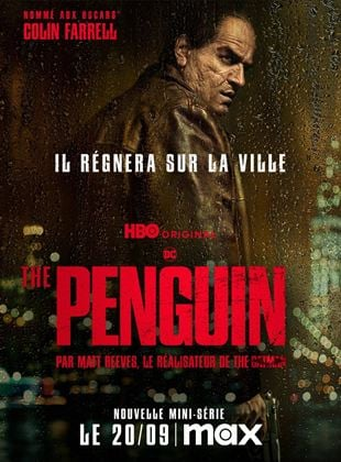allocine's tweet photo. Le premier épisode de "The Penguin", spin-off de The Batman centré sur l'ascension de Pingouin dans le monde criminel de Gotham City, est dispo sur Max. https://t.co/VWW6NdkoUc