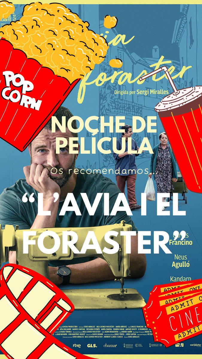 MUISOCIAL_UMH's tweet photo. En #MUISOCIAL nos encanta el #cine. Hoy os traemos una #película muy recomendable "L´avia i el foraster" dirigida por @sergimiralles. Trata temas como la identidad y la extrañeza que provoca sentirse de un lugar que se ha abandonado y al que se vuelve después de mucho tiempo. https://t.co/xOdzuik90B