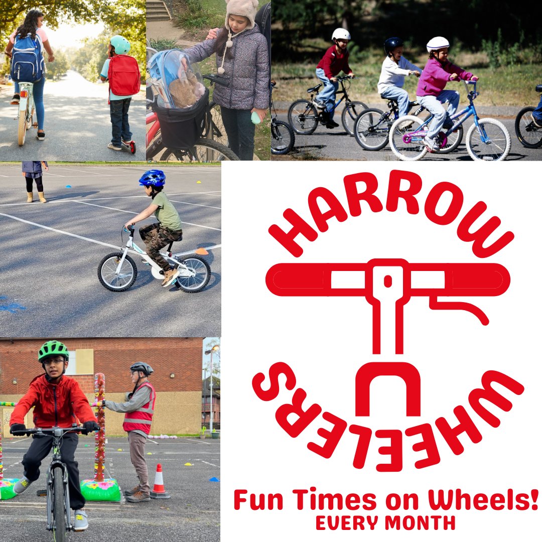 Does your child love cycling? Join our monthly event. Tickets available here buytickets.at/harrowcyclists…