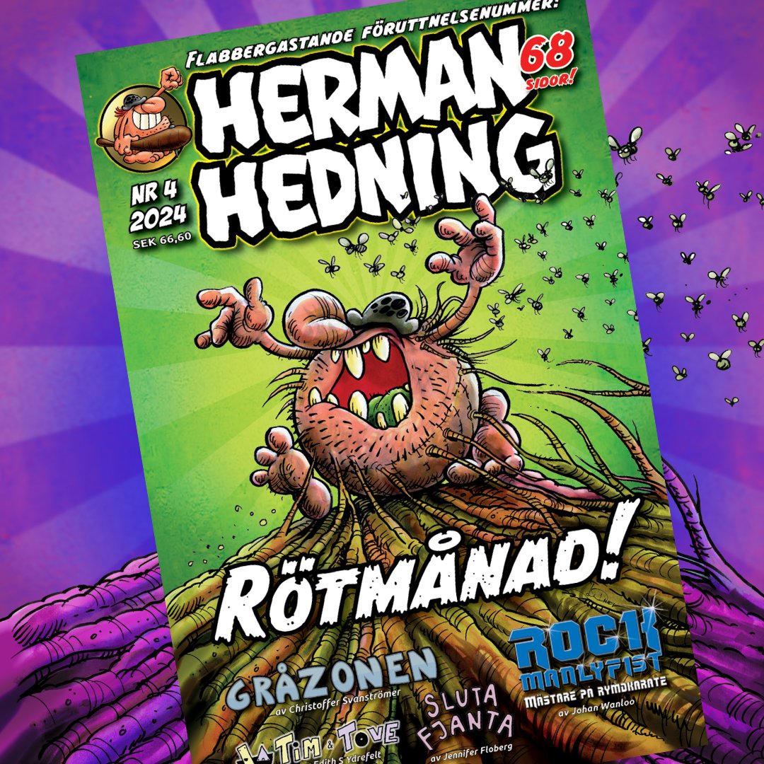 Fredag! Deadlinekänslan bubblar uti blodet, man är ... nej, det är bara HJÄRNAN som kokar! Om en vecka står jag mitt i Bokmässan! Men först trycklämning – och backersurveys för Nyemissionen är utskickade i natt. Och ... TREVLIG HELG, ALLIHOP! 🤘🍺
🔥 linktr.ee/HermanHedning 🔥