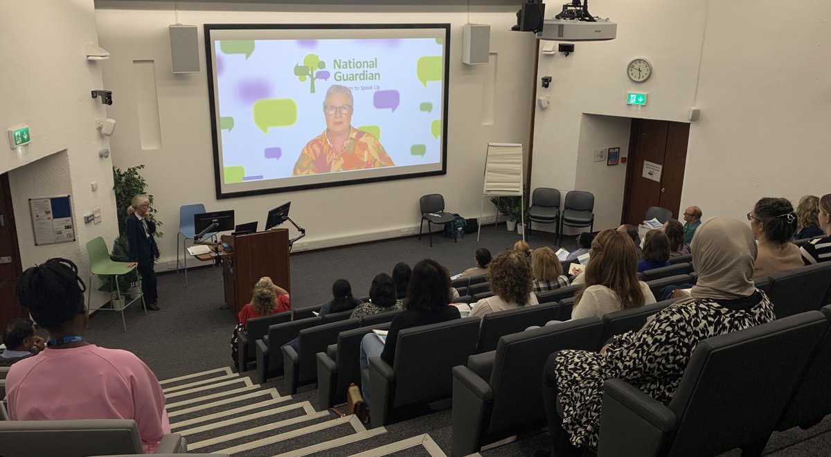 Thanks to <a href="/NatGuardianFTSU/">National Guardian's Office 💙</a> for sharing your thoughts with our FTSU champions <a href="/BucksHealthcare/">Buckinghamshire Healthcare NHS Trust</a> and the power of listening, really valuable