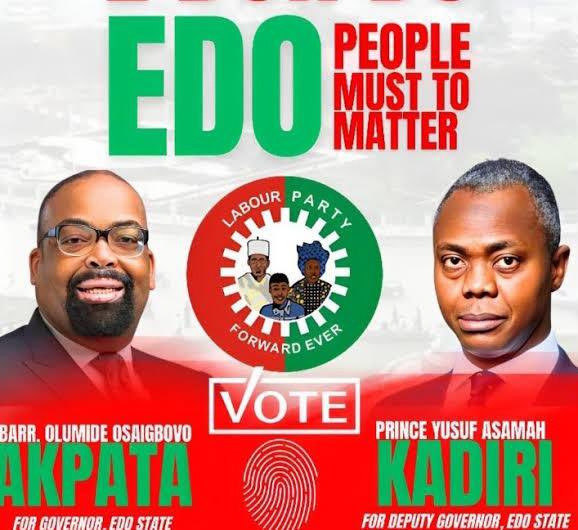 Mairobeks's tweet photo. Edo people must make themselves proud by voting Olumide Akpata who will be Governor for all.
Vote for a candidate you can correct when he sways, who will not use State or Federal might to oppress you.
Vote a candidate that will listen to you and make amends.
Vote Olumide Akpata! https://t.co/wJGh8SK2Gt