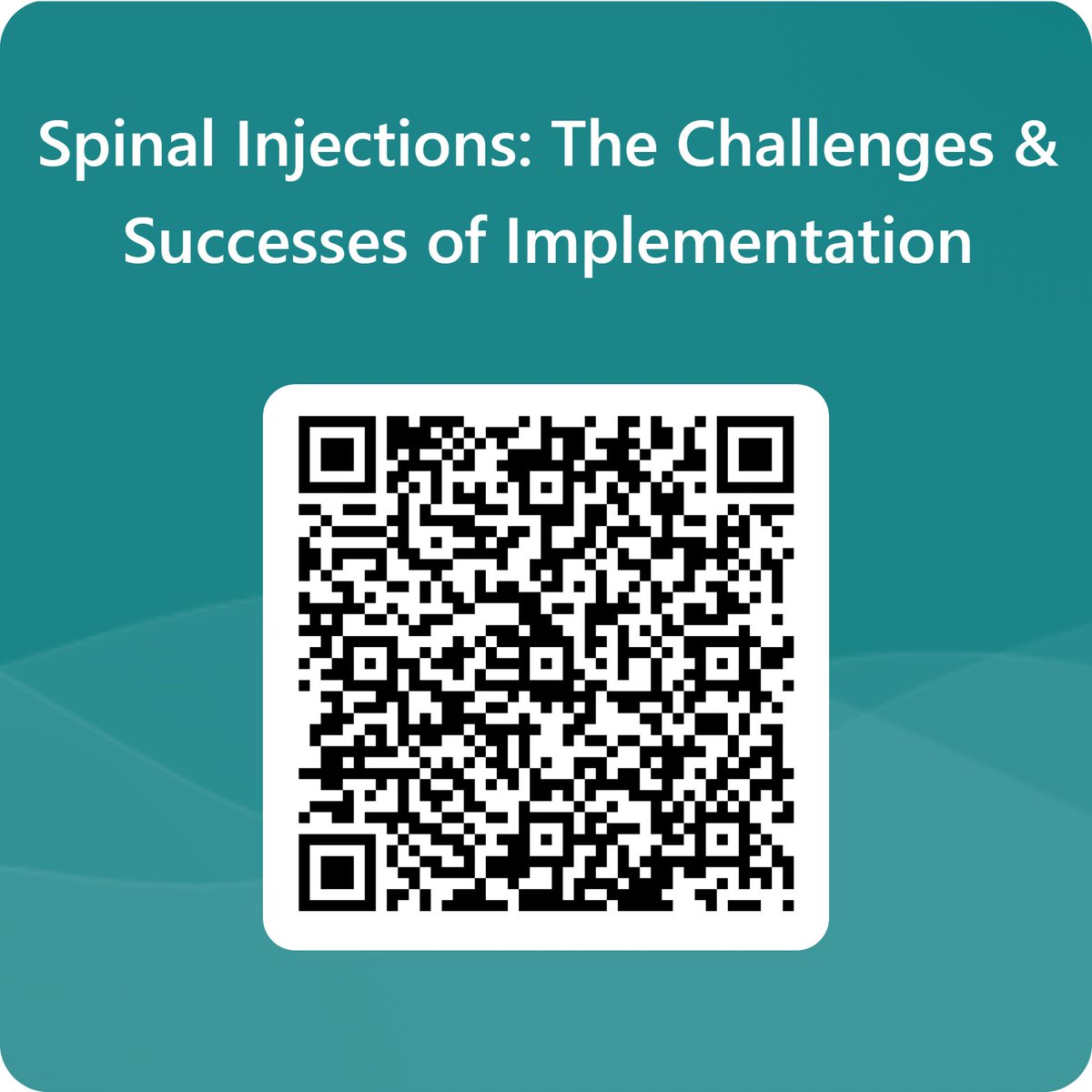 National Spine Network (@natspinenetwork) on Twitter photo Join us and <a href="/APPN_physio/">Advanced Practice Physiotherapy Network</a> at #CSP2024 conference to discuss the successes & challenges of spinal injection services. Pre-submit your questions for the panel via the QR code or this link: forms.office.com/e/0UFzT1fTeV Join us and <a href="/APPN_physio/">Advanced Practice Physiotherapy Network</a> at #CSP2024 conference to discuss the successes & challenges of spinal injection services. Pre-submit your questions for the panel via the QR code or this link: forms.office.com/e/0UFzT1fTeV